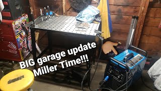 Miller Multimatic 220  Garage Update [upl. by Saerdna882]