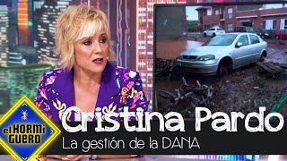 La contundente opinión de Cristina Pardo sobre la gestión de la DANA  El Hormiguero [upl. by Tamer]