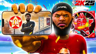 I FINALLY HIT STARTER 3 FOR 5 CAP BREAKERS AND CREATED THE BEST POPPER BUILD on NBA 2K25 [upl. by Drice]