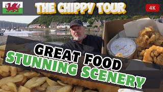 Chippy Review 61 Hooked  31 Fishguard Fish and Chips Incredible Scenery and Ice Cream [upl. by Locin]