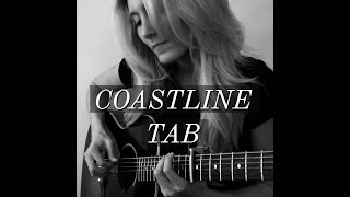 Coastline by Hollow Coves Guitar Intro with FREE TAB [upl. by Ruffin]