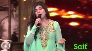 Mirchi Music Award 2014 Alka Yagnik tribute to SRK [upl. by Namzed964]