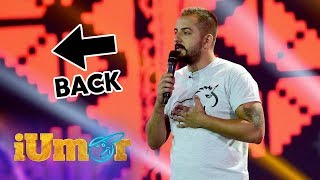 Un fost finalist de la iUmor din nou pe scenă Gabriel Gherghe sa întors să facă show [upl. by Aikin]