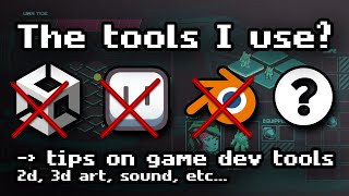 Why I dont use Aseprite  The Tools I Use for Indie Game Dev 2D and 3D [upl. by Buckels941]