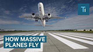 How Massive Airplanes Take Off And Stay In Midair [upl. by Ahidam]