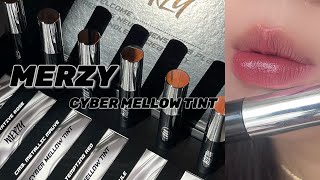 Swatch amp review  MERZY Cyber Mellow Tint  Fung Chen [upl. by Shelli]