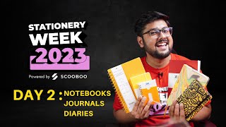 Top Notebooks  Journals  Diary Recommendations  Day 2 Stationery Week 2023 ✨ [upl. by Hearsh]