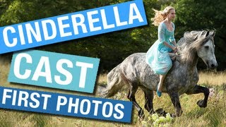 Disneys LiveAction CINDERELLA Cast amp First Photo Revealed [upl. by Pasol941]