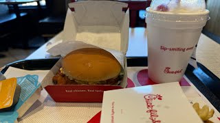 ChickfilA review [upl. by Atteinotna72]