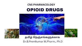 Opioid Drugs  CNS Pharmacology  Tamil [upl. by Ahsinahs304]