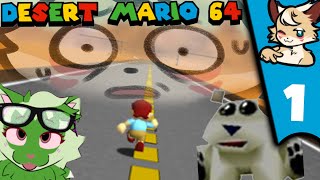 Weebwulf and Friends  Desert Bus Part 1 Desert Mario 64 [upl. by Imray]