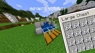 Best AFK String Farm Minecraft Java 121 1000 String During Hour [upl. by Naoma124]