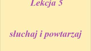 Niemiecki dla początkujacych  Lekcja 5 [upl. by Anikat]