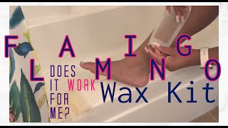 Flamingo WAX KIT REVIEW  Did it work [upl. by Belden355]