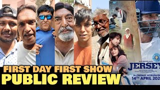 Jersey Movie PUBLIC REVIEW  Shahid Kapoor Mrunal Thakur Pankaj Kapoor  KGF2 vs Jersey [upl. by Nuahsak376]