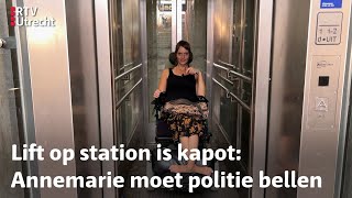 Annemarie zat vast op het perron en kon geen kant op  RTV Utrecht [upl. by Eener907]