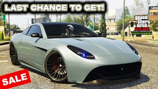 LYNX LAST CHANCE TO GET in GTA 5 Online  BEST Customization amp Review  Jaguar FType  SALE [upl. by Aramit]