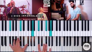 Dios Imparable  Marcos Witt  Piano Tutorial  Jesús Salva  Kevin Endo Sierra [upl. by Lipscomb]