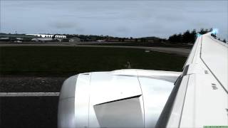 United 787 Dreamliner Take Off Phuket [upl. by Maffei]