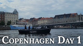 Day 1 In Copenhagen Boat Tour Nightlife and Initial Impressions [upl. by Born]