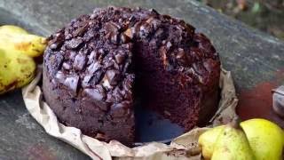 Torta Cioccolato e Pere vegan [upl. by Gesner]