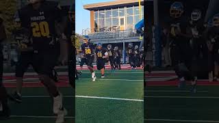 BRUNSWICK PIRATES COMING OUT OF TUNNEL VS CAMDEN WILDCATS 81624 [upl. by Ahseined]