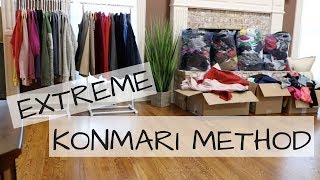 KONMARI METHOD TIDYING UP MASTER CLOSET episode 1 [upl. by Schoenberg]