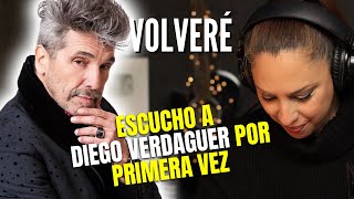 DIEGO VERDAGUER  EL VIDEO DEL RECUERDO  VOLVERÉ  Vocal coach REACTION amp ANALYSIS [upl. by Epoillac696]