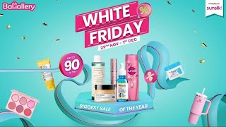 Mark your calendars 📅 Bagallerys White Friday Sale starts November 29th Get ready to save big 🛍️ [upl. by Odlavu]