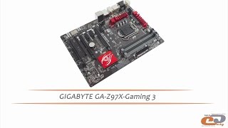 GIGABYTE GAZ97XGaming 3 видеообзор материнской платы [upl. by Bergren]