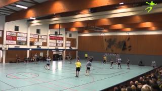 Oberliga HHSH  Herren  1415  HSG Eider Harde 1 vs DHK Flensb 1  Spielbericht  SPRUNGWURFTV [upl. by Ardnekal533]