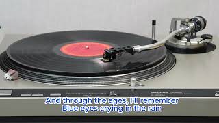 Willie Nelson  Blue Eyes Crying in the Rain HQ Vinyl Rip 1980 [upl. by Akinahc255]