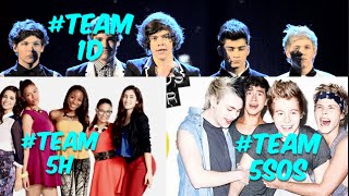 One Direction Vs Fifth Harmony Vs 5SOS ULTIMATE BATTLE OF THE BANDS [upl. by Joselow605]