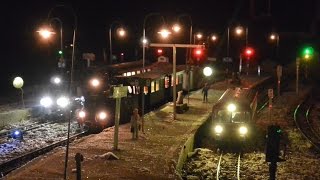 Mit der Gartenbahn ins neue Jahr 2017 [upl. by Gredel]