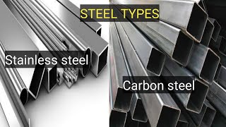 Steel Types  Stainless Steel Vs Carbon Steel Explained [upl. by Albin]