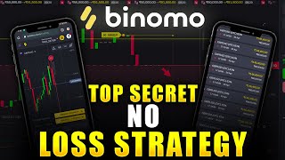 Binomo Top Secret No Loss Strategy  16 Lakh Profit  Live Proof [upl. by Aiouqes]