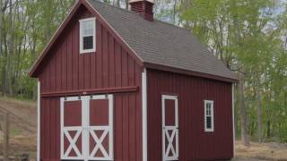 Backyard Storage Sheds Lancaster Pa  MD Prefab Outdoor Structures  Prefab Backyard Sheds Pa [upl. by Lahtnero]