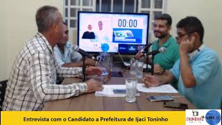 Entrevista com candidato a Prefeitura de Ijaci Toninho [upl. by Lotsyrk379]