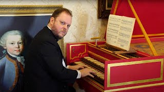 New Mozart Piece Discovered in 2024  Ganz Kleine Nachtmusik on Harpsichord [upl. by Yelssew931]