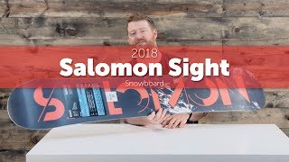 2018 Salomon Sight Snowboard  Review [upl. by Yspyg631]