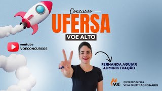 Concurso UFERSA Administração [upl. by Hebert630]