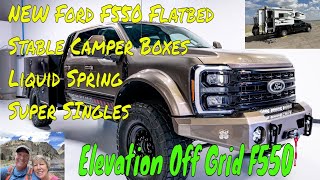 The Ultimate Overland Truck Elevation Off Grid F550 Flatbed Review [upl. by Nojid]