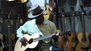 Eric Bibb  Shelley Park Fallen Vega Cylinder Guitar  Bluedog Guitars [upl. by Nomyt]