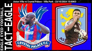 TACTEAGLE  Aston Villa vs Crystal Palace A  202425 Season [upl. by Toft]