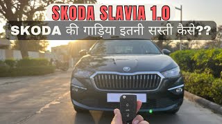 Skoda Slavia 10 2024 Real Life Review In Hindi  By Passionate Parth skoda [upl. by Bamby]