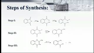 Laboratory Method for the Synthesis of Anthranilic Acid I Organic Chemistry Practicals [upl. by Thirzi]