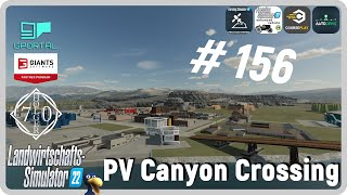 PC LS22 Canyon Crossing 156 es müssen noch mehr Drescher aufs Feld [upl. by Aihsrop]