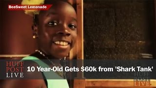 10 YearOld Gets 60k from Shark Tank [upl. by Annailuj]