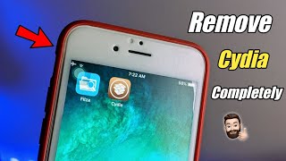 How to delete Cydia from iPhone  How to unjailbreak any iPhone completely [upl. by Hi]