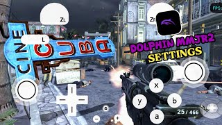 Call of Duty Black Ops Dolphin MMJR2 V23000rc2 Android Gameplay [upl. by Eliades]